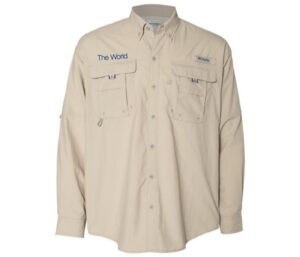 World Men's Columbia Adventure Sun Shirt