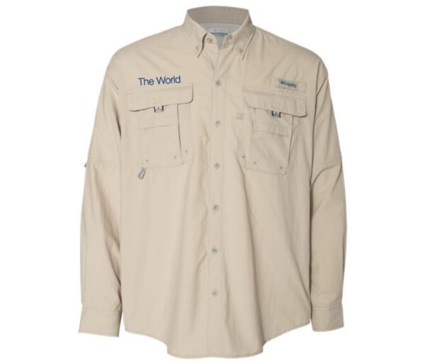 World Men's Columbia Adventure Sun Shirt