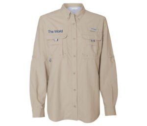 World Women's Columbia Adventure Sun Shirt