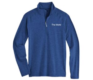 World Men's Storm Creek Sueded Comfort 1/2 Zip