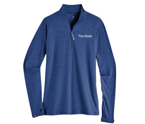 World Women's Storm Creek Sueded Comfort 1/2 Zip - Image 3