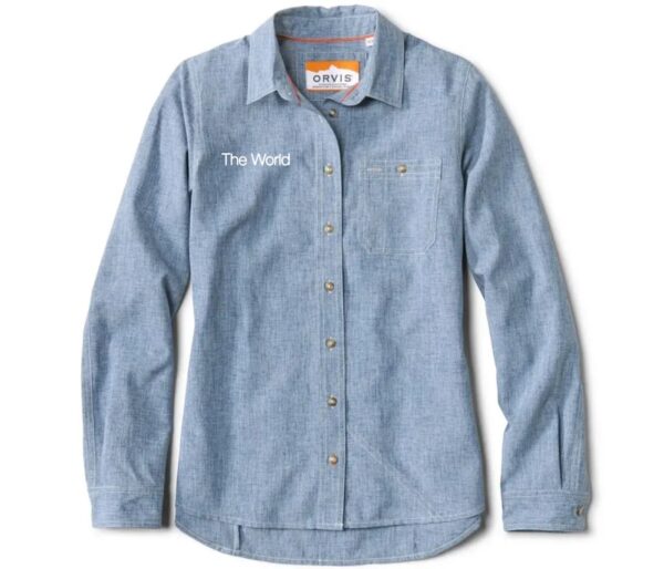 World Women's Orvis Chambray Shirt